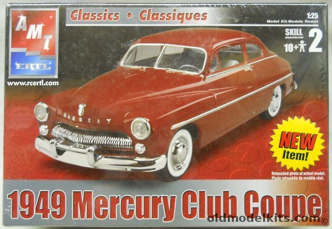 AMT 1/25 1949 Mercury 2 Door Coupe, 36881 plastic model kit